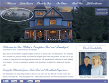 Tablet Screenshot of millersdaughter.com